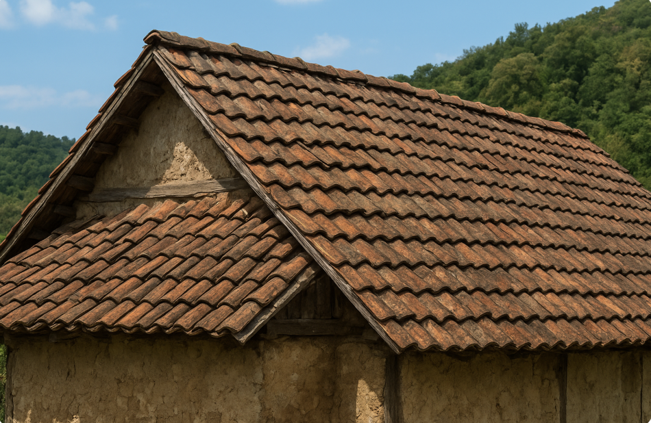 سیستم سقف شیروانی در قدیم